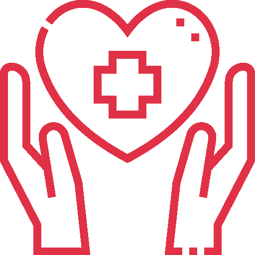 icona supporto medico per malati cronici