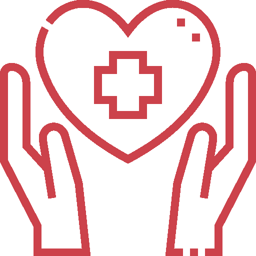 icona supporto medico per malati cronici